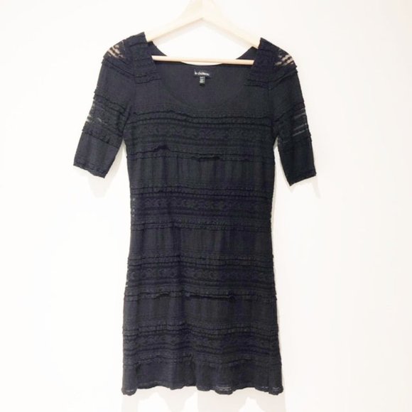 Le Chateau black lace dress - Picture 1 of 8